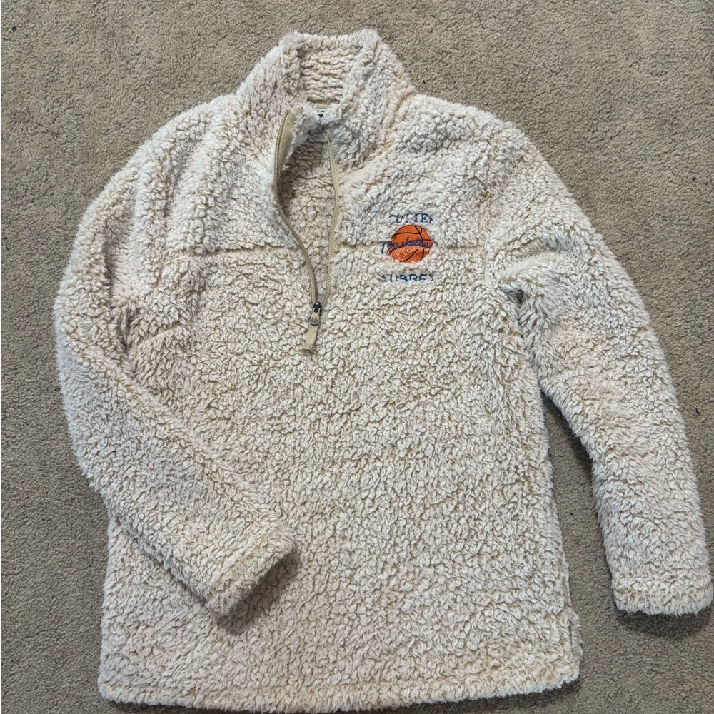 Port Authority Cream Sherpa Jacket